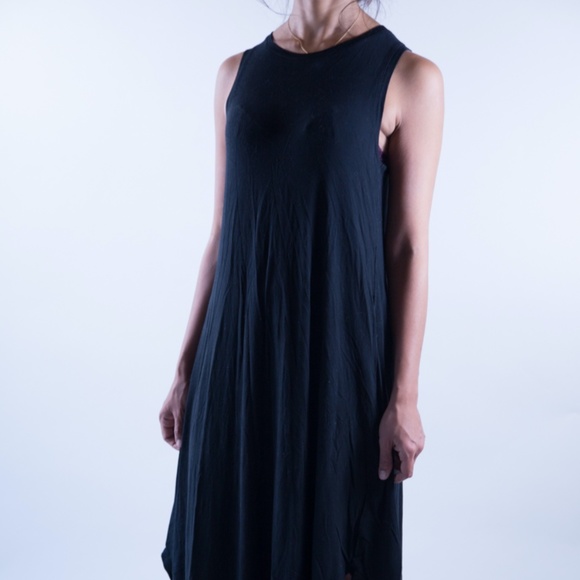 Black midi dress - Picture 1 of 2